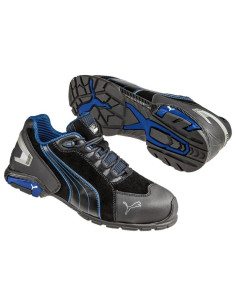 Pantofi de protecție flexibili și performanți, Puma Rio Black Low S3 SRC