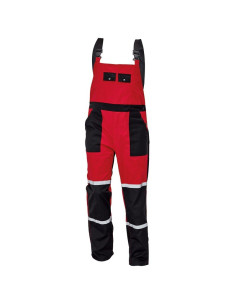 Pantaloni cu pieptar de lucru ultra-rezistenți, bumbac / poliester, 240 g/mp, Tayra