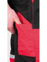 Pantaloni cu pieptar de lucru ultra-rezistenți, bumbac / poliester, 240 g/mp, Tayra
