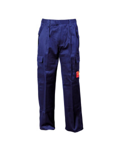 Pantaloni de lucru antistatici, ignifugi, 100% bumbac, 345 g/mp, Coen