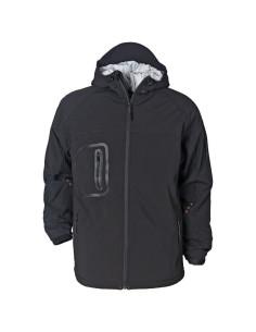 Jachetă softshell ultra-rezistentă, cu glugă, poliester 93%, Extreme Softshell