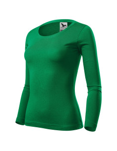 Tricou pentru femei cu mânecă lungă, 100% bumbac, 160 g/mp, FIT-T LS