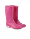 Cizme de protecție impermeabile, din PVC, pentru femei, Dunlop Sport Pink