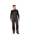 Pantaloni cu pieptar, cu buzunare multifuncționale, 270 g/mp, Prisma Bib