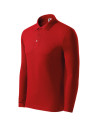 Tricou polo cu mânecă lungă pentru bărbați, Pique Polo LS, bumbac+poliester, 200 g/mp