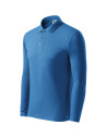 Tricou polo cu mânecă lungă pentru bărbați, Pique Polo LS, bumbac+poliester, 200 g/mp
