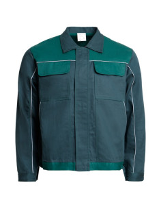 Costum de lucru din bumbac, elemente reflectorizante, 240 g/mp, Asimo 2