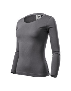 Tricou pentru femei cu mânecă lungă, 100% bumbac, 160 g/mp, FIT-T LS 2