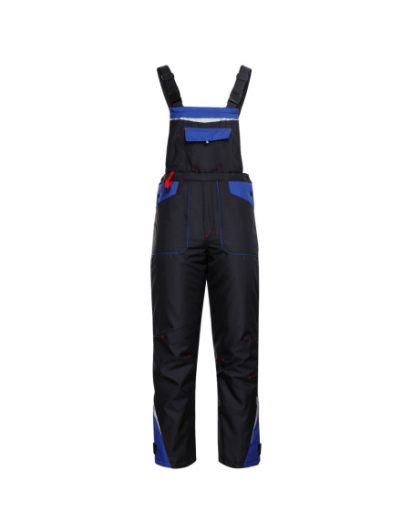 Pantaloni cu pieptar de lucru, pentru iarnă, impermeabili, Prisma Winter Black