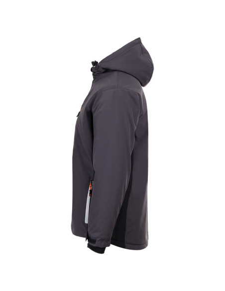 Jachetă softshell pentru bărbați, cu glugă, 310 g/mp, Emerton Sport