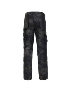 Pantaloni de lucru în stil camuflaj, din tercot, 190 g/mp, Kamo 2