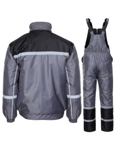 Costum de lucru impermeabil pentru iarnă, Collins Grey 2
