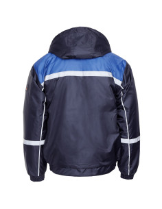 Geacă de iarnă din poliester, impermeabilă, cu elemente reflectorizante, Collins Blue 2