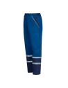 Pantaloni de lucru de vară, cu dungi reflectorizante, 100% bumbac, Collins Royal Blue