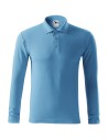 Tricou polo cu mânecă lungă pentru bărbați, Pique Polo LS, bumbac+poliester, 200 g/mp