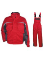 Costum de lucru vătuit pentru iarnă, Kastor Red